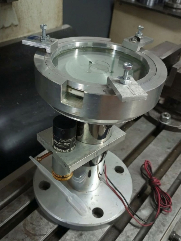 Erythrocyte rheometer setup